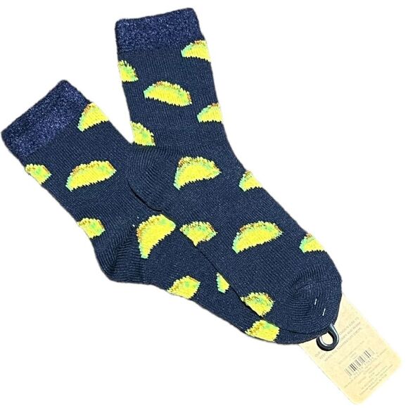 😊3/$30 🌮taco🧦 COZY CABIN SOCKS
ALOE INFUSED • COMFY • SNUG FIT Blue new🏷 - Picture 6 of 12